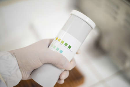 Equipment in laboratory science and medical concept.の写真素材