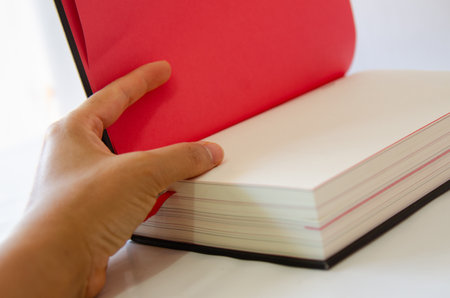 Black book on reading education concept.の写真素材