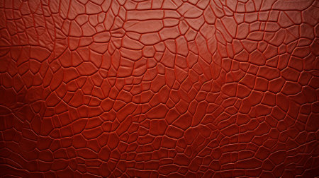 Brown Leather abstract background.AI generative.の素材