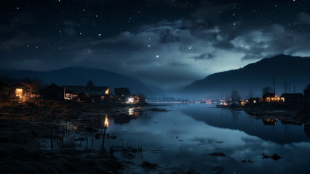 Landscape AI generative.の素材