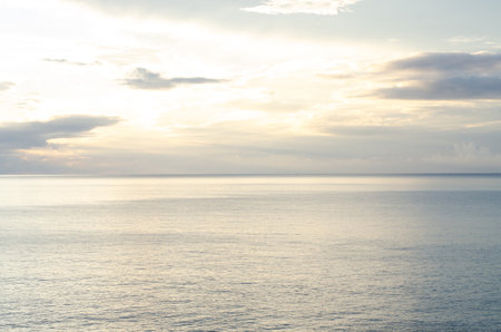 Sea and sky.の写真素材