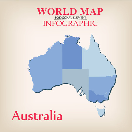 World Map Info graphic vector.のイラスト素材