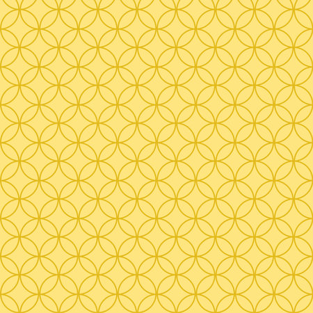 Abstract circle geometric pattern striped gold background fabricのイラスト素材
