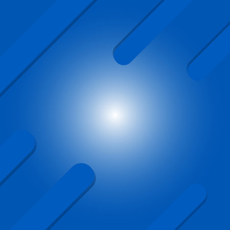 Vector blue shape 3d abstract minimal backgroundのイラスト素材