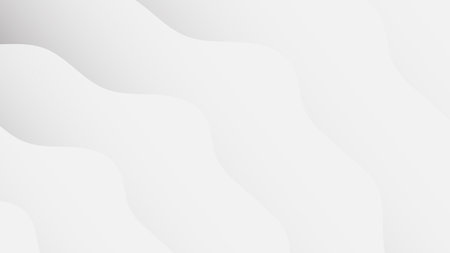 Vector illustration abstract white and grey patter seamless curve shell gradient color 3d shape motionのイラスト素材