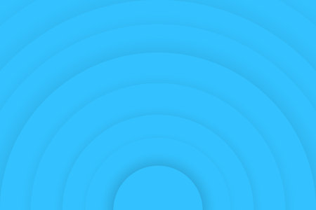 Vector illustration abstract blue patter seamless curve shell gradient color 3d shape motionの写真素材