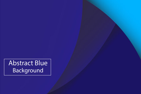 Vector illustration abstract blue patter seamless curve shell gradient color 3d shape motionのイラスト素材