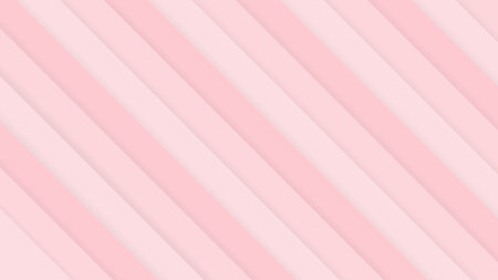 Vector illustration pink striped pattern 3d shape shell style,Love abstractのイラスト素材