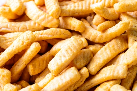 Snacks as a background の写真素材