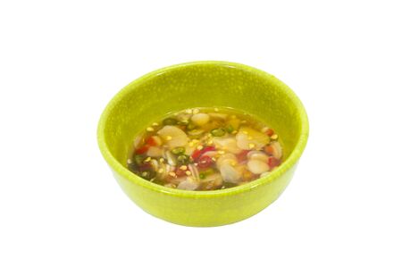 Chili Fish Sauce Thailand in a cup  の写真素材