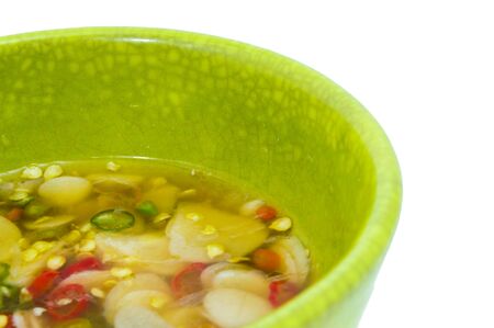Chili Fish Sauce Thailand in a cup  の写真素材