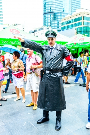 Bangkok - May 25   Cosplayer as characters Nazi soldier in Oishi World Cosplay Fantastic 7 on May 25, 2013 at Central World, Bangkok, Thailand のeditorial素材