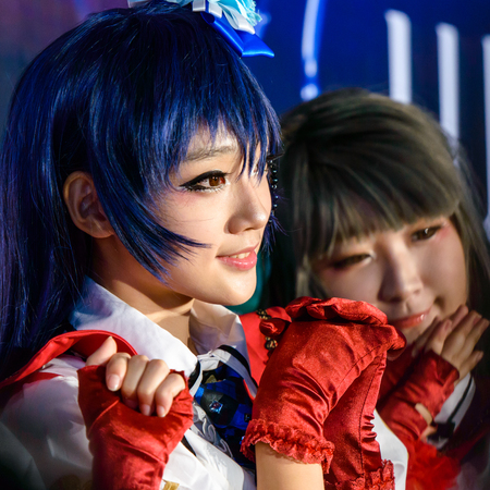 BANGKOK - SEPTEMBER 15  Special Guest Miyuko Cosplay from Korea in Comic party 58th in Bangkok by...