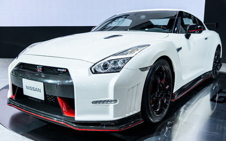BANGKOK - MARCH 22 : Nissan 2016 GT-R NISMO Limited Availability on display at The 37th Bangkok International Motor Show : No Boundaries Mobility on March 22, 2016 in Bangkok, Thailand.のeditorial素材