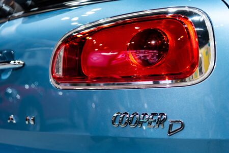 BANGKOK - MARCH 27 : Mini Clubman on display at The 39th Bangkok International Motor Show : Revolution in motion on March 27, 2018 in Bangkok, Thailand.のeditorial素材