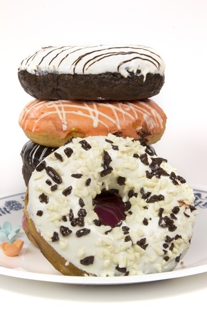 Fresh donut homemade の写真素材