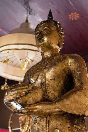 Buddha of Wat Rakangl Bangkok Thailandの写真素材