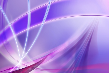Curve anhd line violet backgroundの写真素材
