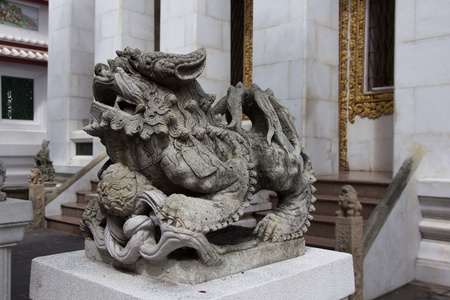 chinese stone sculptureの写真素材