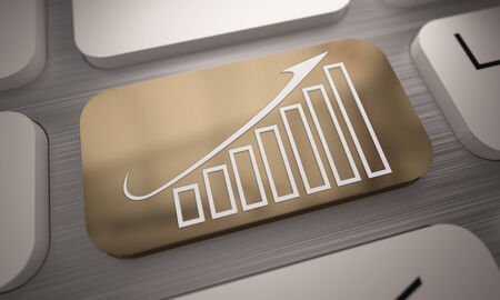 gold graph icon
