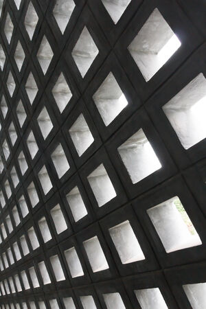  Brick wall surface backgroundの写真素材