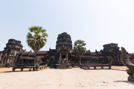 The main temple of Angkor Wat
