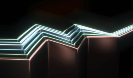 abstract business and technology backgroundの写真素材