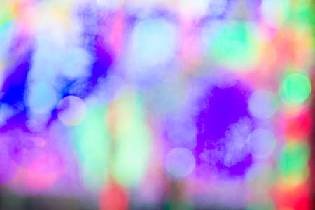 Abstract blur image of light  in the night background