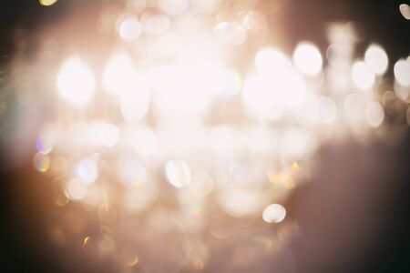 Blur image of light abstract backgroundの写真素材