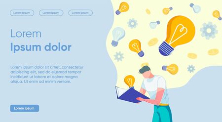 Vector Search for Successful Ideas in Literature.のイラスト素材