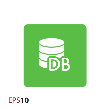 Data base icon for webのイラスト素材