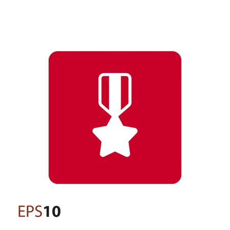 Minimalistic star medal icon for webのイラスト素材