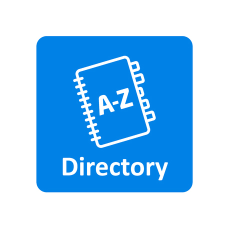 Directory icon for web and UIのイラスト素材