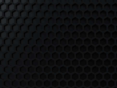 Black abstract background, Grunge surface,Modern shape concept, 3d Rendering.の写真素材