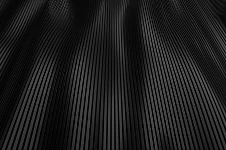 Black abstract background, Grunge surface,Modern shape concept, 3d Rendering.の写真素材