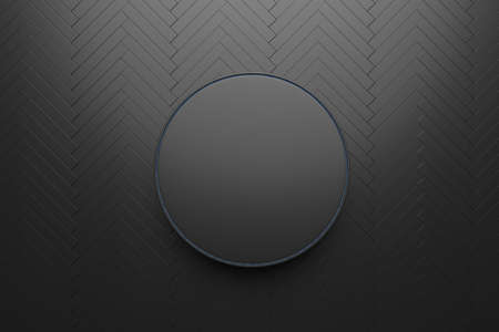 copy space circle background. Cosmetics or beauty product promotion mockup. Natural rough silver...