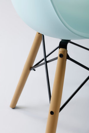 Details of the Plastic chairsの写真素材