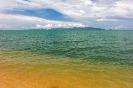 Paradise beach at koh samui ,thailandの素材