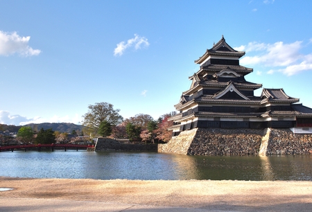 Matsumoto Castle in Nagano Prefecture, Japanのeditorial素材