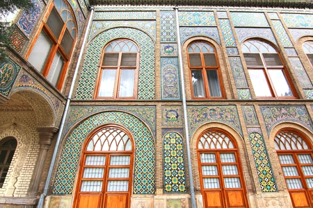 Tehran, Iran ?November  6 ,2017  The Golestan Palace  in tehran , Iran is the royal Qajar complex at...