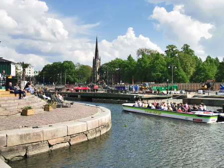 Gothenburg, Sweden  May 21  ,2019  The view of the  center city in Gothenburgのeditorial素材
