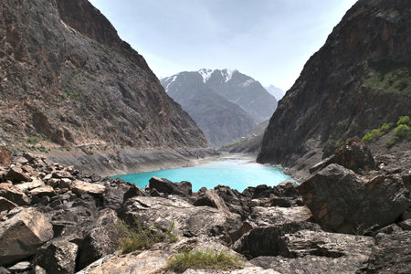 The Seven Lakes near the Uzbek border in Tajikistan