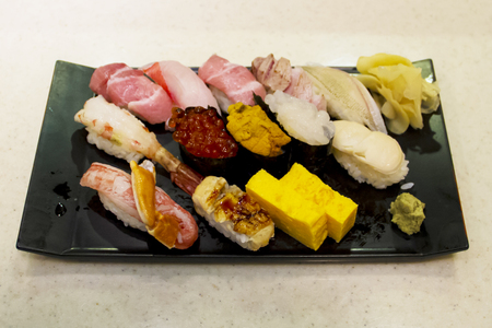 sushi japanese foodの写真素材
