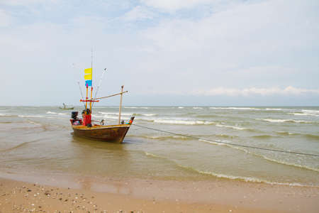 fishing boatの写真素材