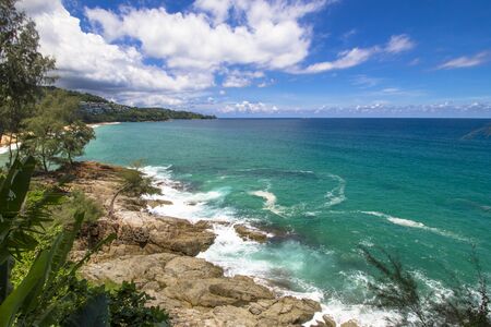 ocean sea stone beachの写真素材