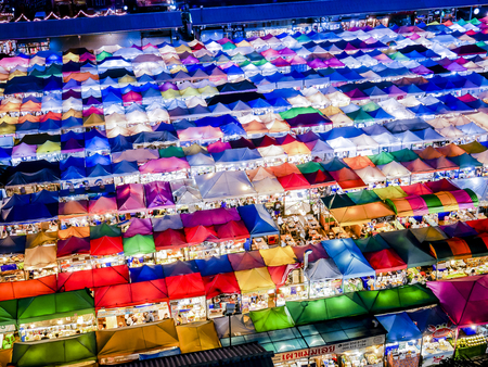 night market thailandのeditorial素材
