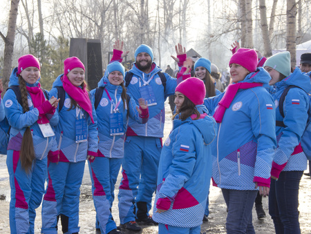 The Park of the Universiade 2019.のeditorial素材