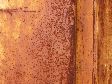 Rusty texture on a metal background        の写真素材