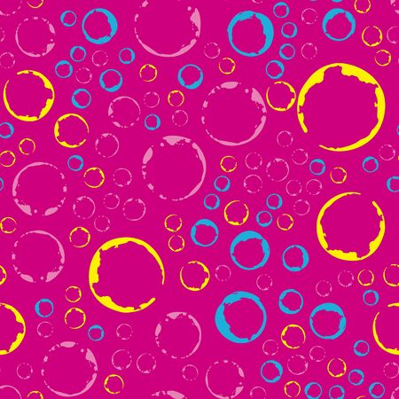 Abstract pattern with circles and rings. Design element for banners or flyers.のイラスト素材