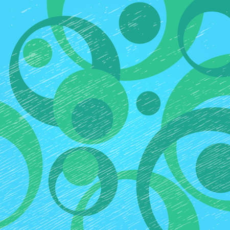 Abstract colorful pattern with circles and dots. Design element for banners or flyers.のイラスト素材